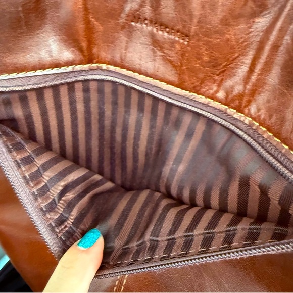 Unisex Jack Georges Voyagers Collection Leather Crossbody - Picture 7 of 16